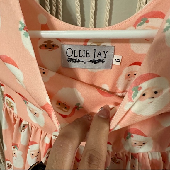 Ollie Jay Santa twirl Dress - Picture 3 of 4